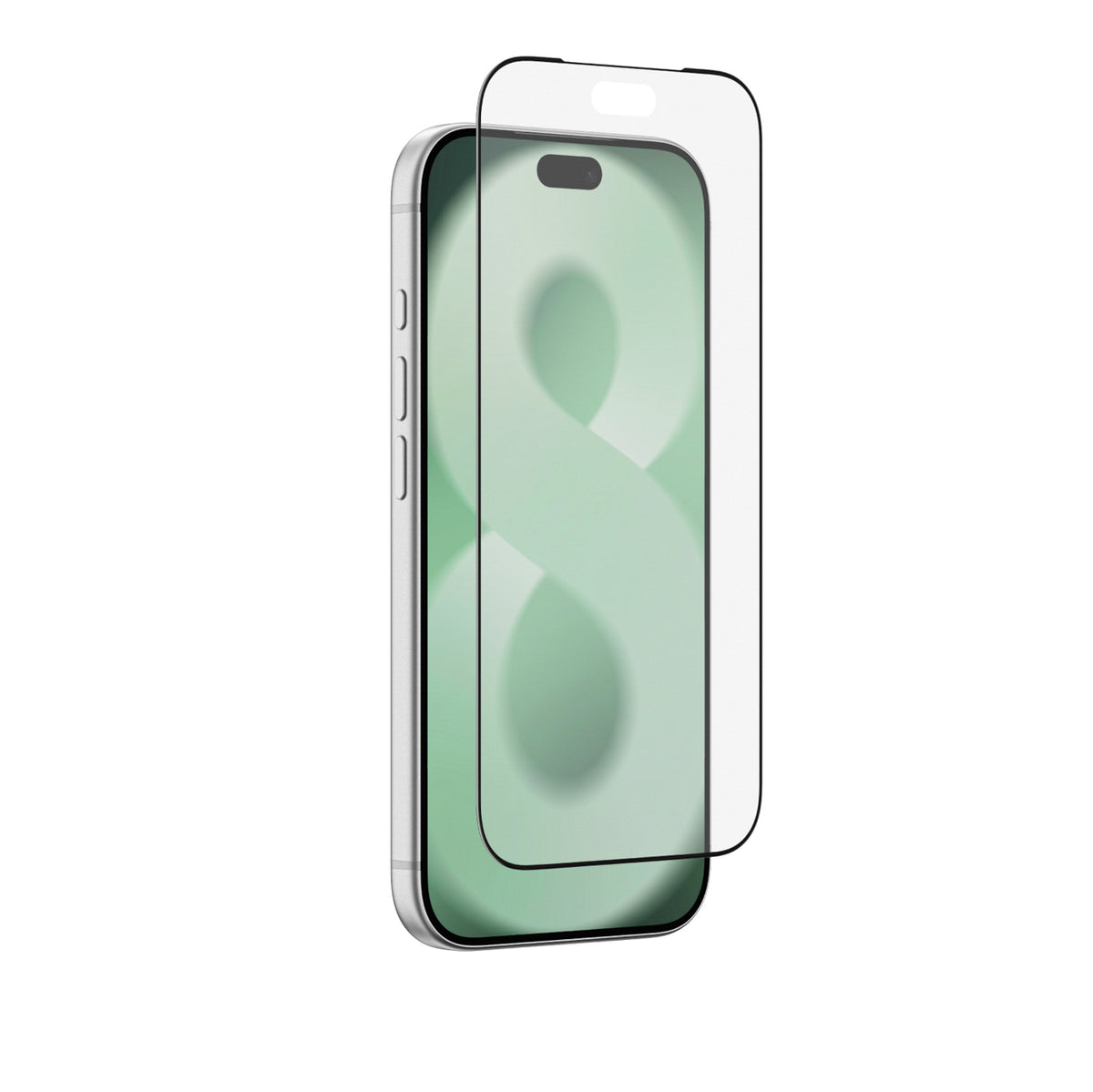 AmazingThing Radix +Care Matte Glass grūdintasis stiklas iPhone 18 Pro su tvirtinimo rėmu -- iPhone 18 Pro