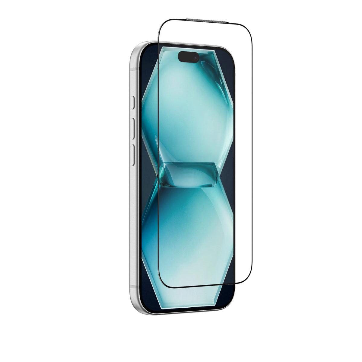 AmazingThing Titan +Care Full Glass grūdintas stiklas iPhone 18 Pro su montavimo rėmeliu -- iPhone 18 Pro