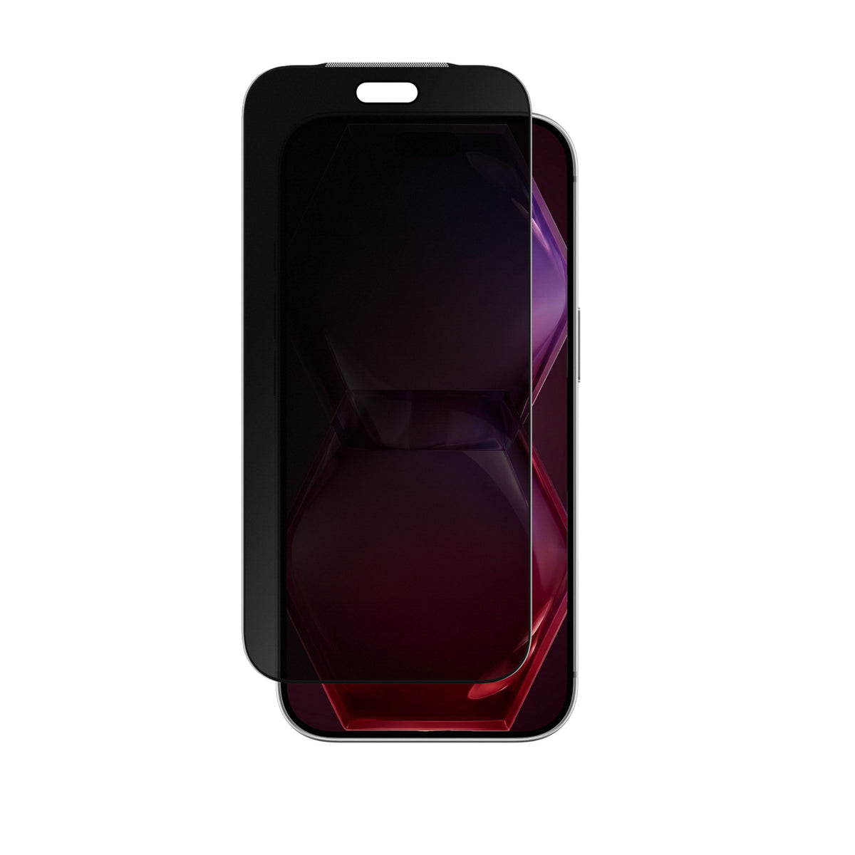 AmazingThing Titan +Care Matte Privacy Glass skirtas iPhone 18 Pro su montavimo sistema -- iPhone 18 Pro
