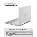 Spigen AirSkin dėklas MacBook Neo 13" 2026 - skaidrus matinis -- MacBook Neo 13" 2026