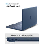 Spigen AirSkin dėklas MacBook Neo 13" 2026 - tamsiai mėlynas matinis -- MacBook Neo 13" 2026