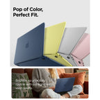 Spigen AirSkin dėklas MacBook Neo 13" 2026 - tamsiai mėlynas matinis -- MacBook Neo 13" 2026