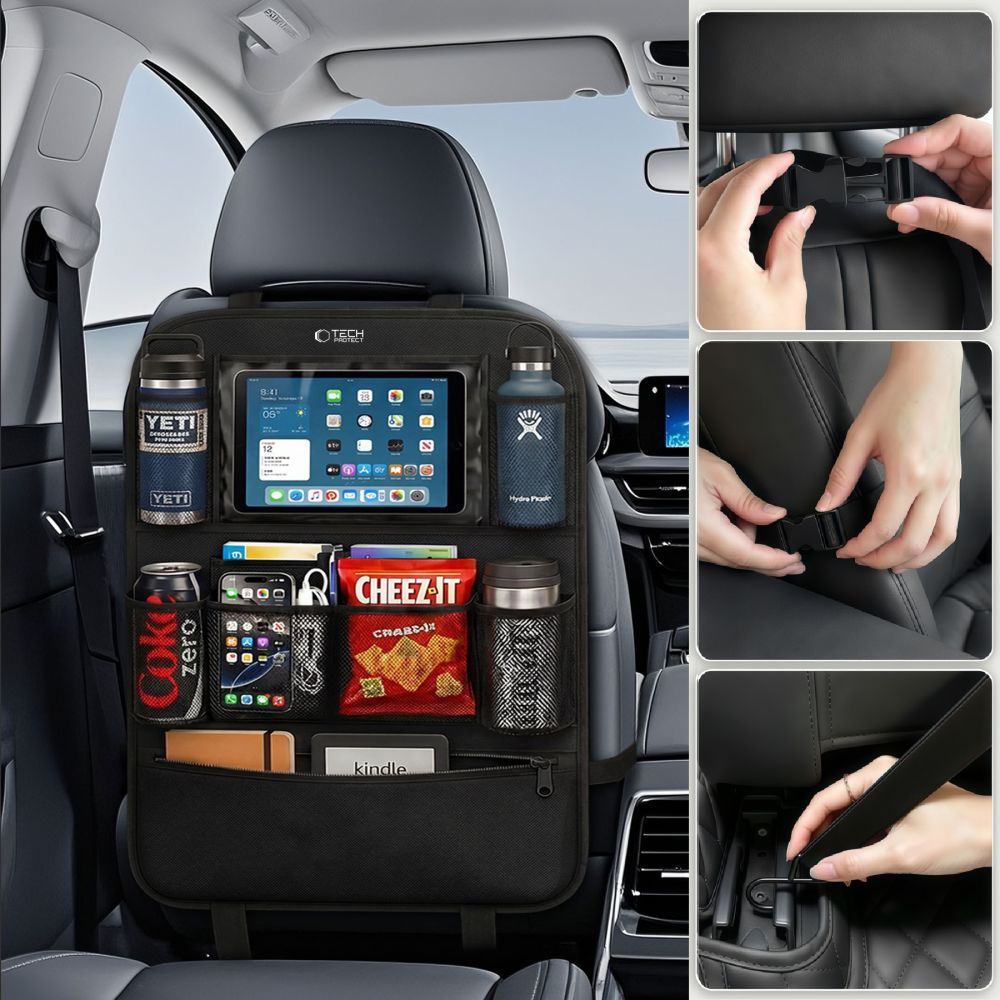 Automobilinis organizeris Tech-Protect UCA200 - juodas -- Other phone accessories