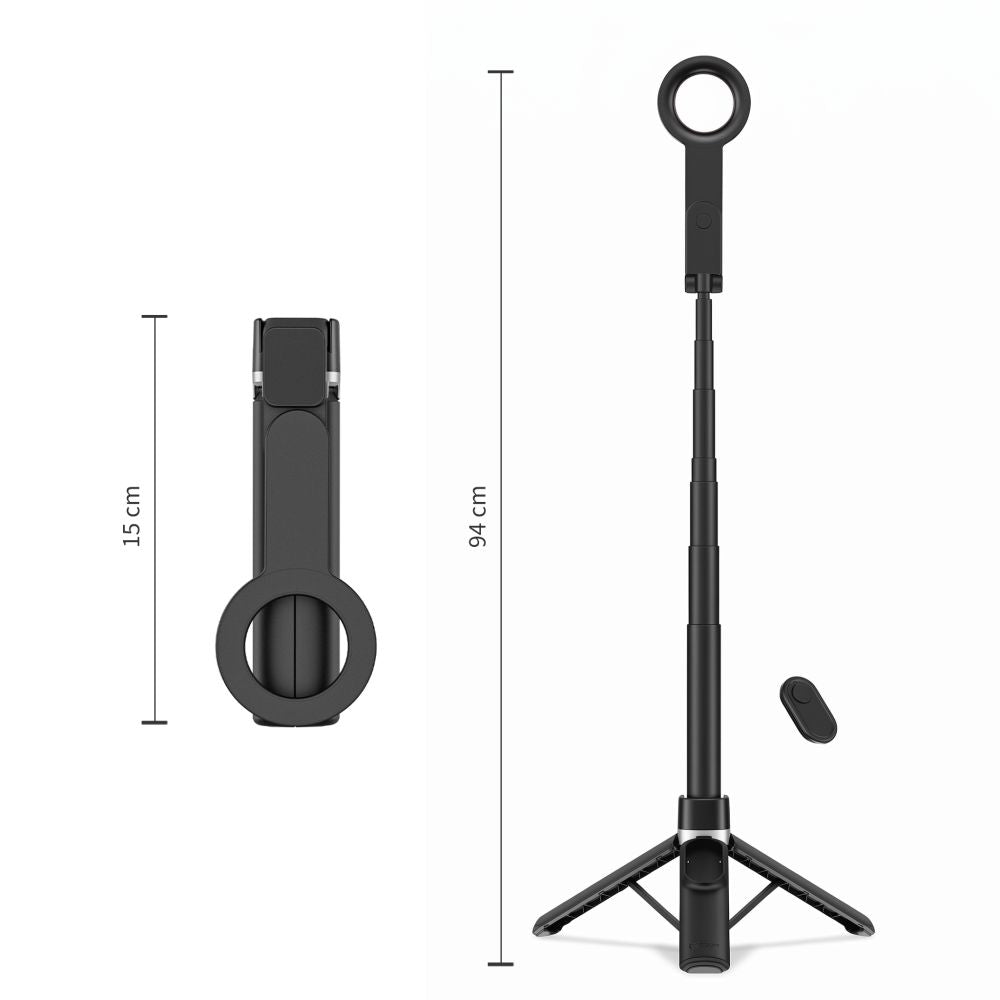 Selfie lazda Tech-Protect L11S MagSafe - juodas -- Selfie Sticks & Tripods