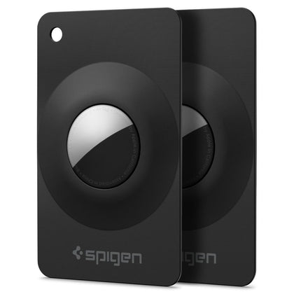 Spigen AirFit 2 2-Pack dėklas Apple AirTag 1 / 2 - juodas -- Apple AirTag / AirTag 2
