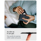 Spigen AirFit 2 2-Pack dėklas Apple AirTag 1 / 2 - juodas -- Apple AirTag / AirTag 2