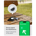 Spigen AirFit 2 2-Pack dėklas Apple AirTag 1 / 2 - juodas -- Apple AirTag / AirTag 2
