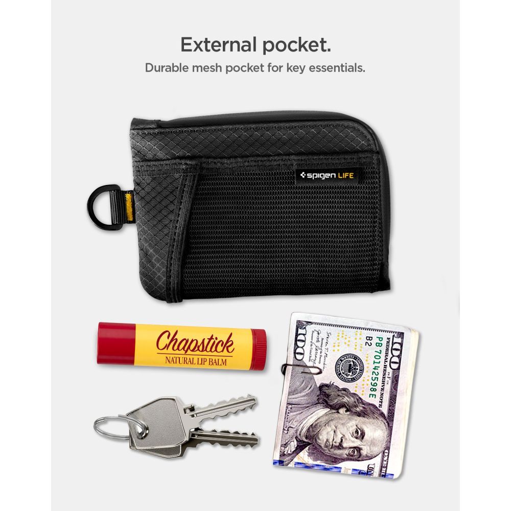 Spigen LF300 RFID piniginė - juoda -- Uncategorized
