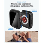 Spigen Thin Fit 360 dėklas Apple Watch 44 mm - juodas -- Apple Watch 44 mm