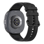 Tech-Protect Silicone Evo dirželis Samsung Galaxy Watch 40/44/46 mm - juodas -- Samsung Galaxy Watch