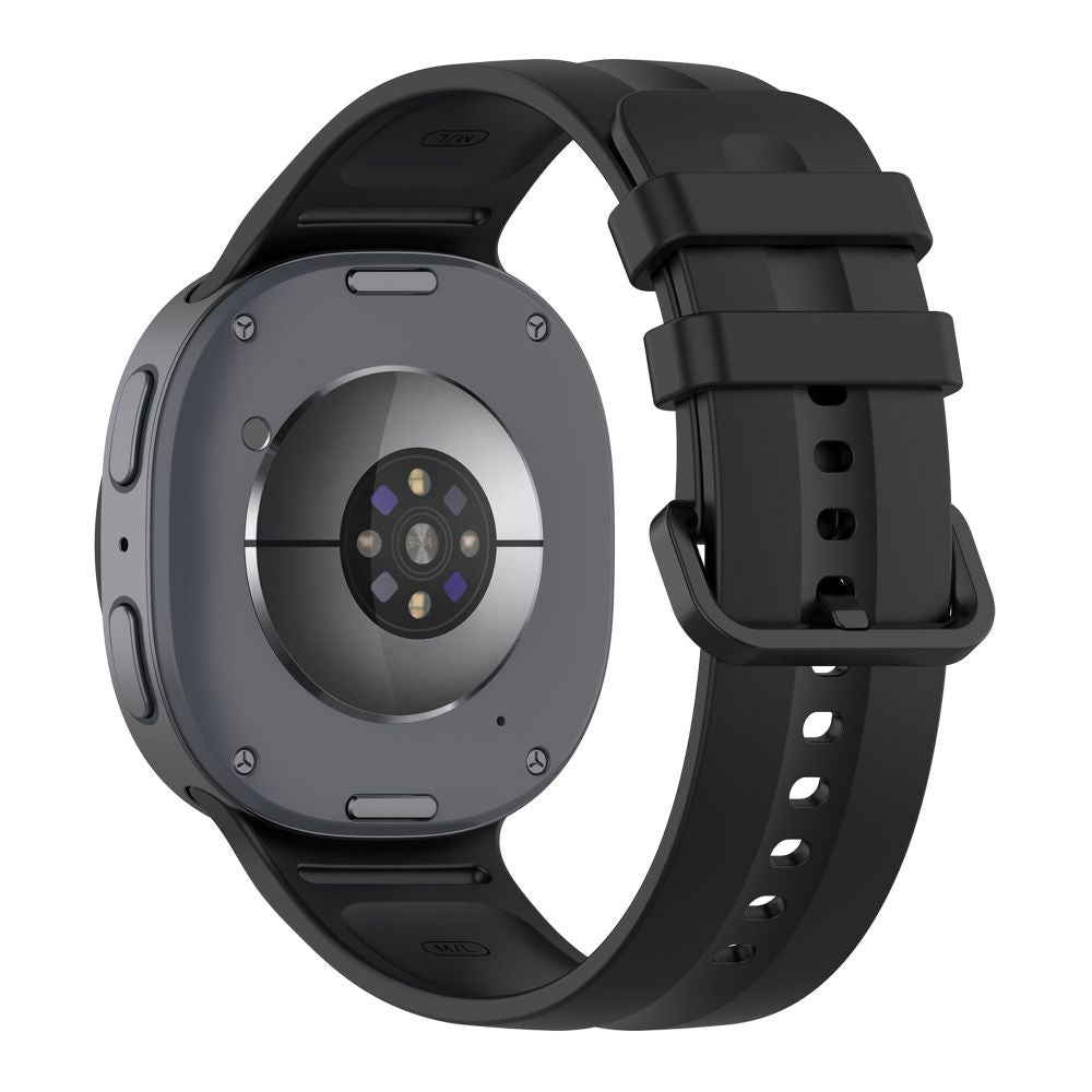 Tech-Protect Silicone Evo dirželis Samsung Galaxy Watch 40/44/46 mm - juodas -- Samsung Galaxy Watch