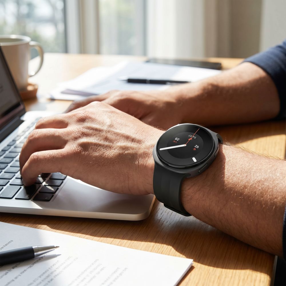 Tech-Protect Silicone Evo dirželis Samsung Galaxy Watch 40/44/46 mm - juodas -- Samsung Galaxy Watch