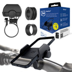 3mk BikeGrip dviračio telefono laikiklis - juodas -- Cell phone holders