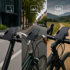 3mk BikeGrip dviračio telefono laikiklis - juodas -- Cell phone holders