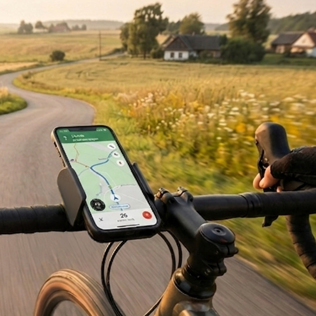 3mk BikeGrip dviračio telefono laikiklis - juodas -- Cell phone holders