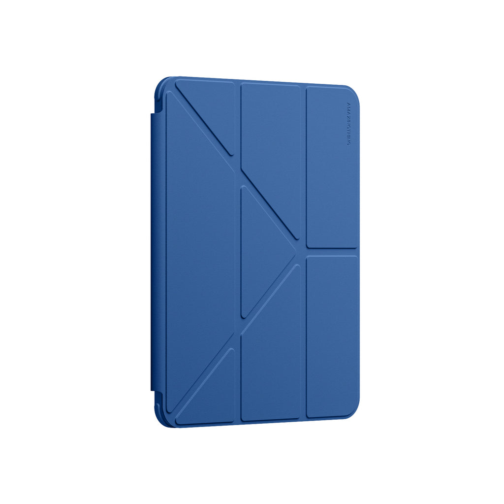 Dėklas AMAZINGTHING Titan Pro Case iPad A16 11" su 720° besisukančia pjedestalu ir stylaus turėtoju - mėlynas -- iPad 11...