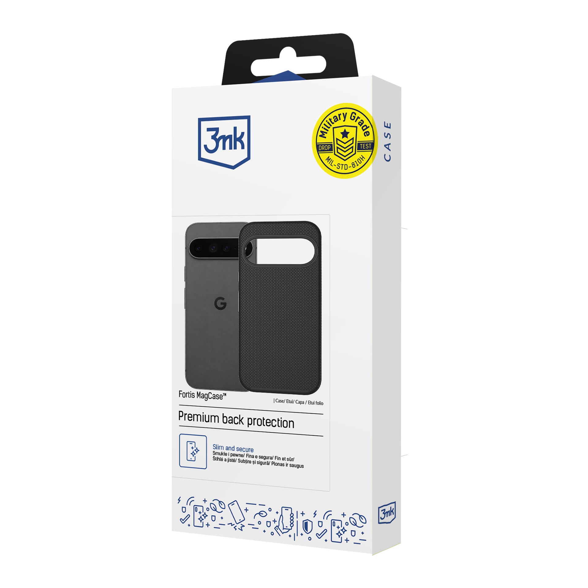 3mk Fortis MagCase dėl Google Pixel 11 - juoda -- Google Pixel 11