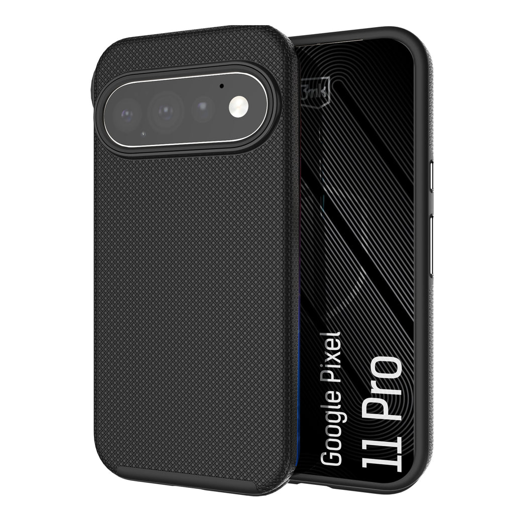 3mk Fortis MagCase dėl Google Pixel 11 Pro - juoda -- Google Pixel 11 Pro