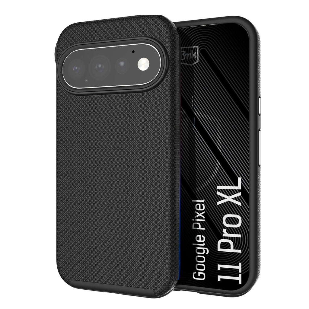 3mk Fortis MagCase dėl Google Pixel 11 Pro XL - juoda -- Google Pixel 11 Pro XL