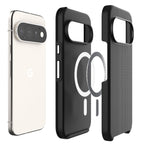 3mk Fortis MagCase dėl Google Pixel 11 Pro XL - juoda -- Google Pixel 11 Pro XL