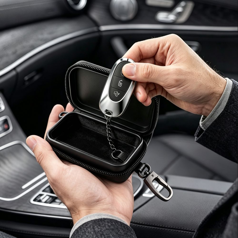 Tech-Protect KLR300 Anti-Theft Car Key Case - Juoda -- Cell phone cases and covers