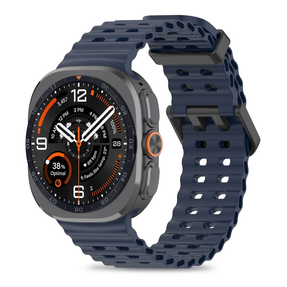 Tech-Protect Iconband Pro Samsung Galaxy Ultra 47mm - Tamsiai mėlyna -- Samsung Galaxy Watch Ultra