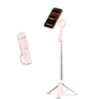 Tech-Protect L11S MagSafe Bluetooth Selfie Lazda - Rožinė -- Selfie Sticks & Tripods
