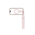 Tech-Protect L11S MagSafe Bluetooth Selfie Lazda - Rožinė -- Selfie Sticks & Tripods