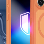 3mk Misty MagCase iPhone 17 Pro Max / 18 Pro Max - Oranžinė -- iPhone 17 Pro Max / iPhone 18 Pro Max