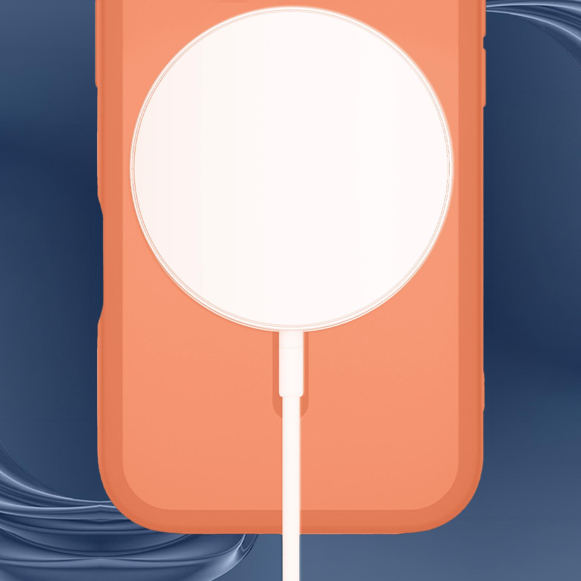 3mk Misty MagCase iPhone 17 Pro Max / 18 Pro Max - Oranžinė -- iPhone 17 Pro Max / iPhone 18 Pro Max