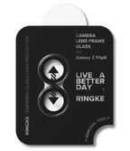 Ringke objektyvo rėmo apsauga 2-pack Samsung Galaxy Z Flip 8 - juoda -- Samsung Galaxy Z Flip 8