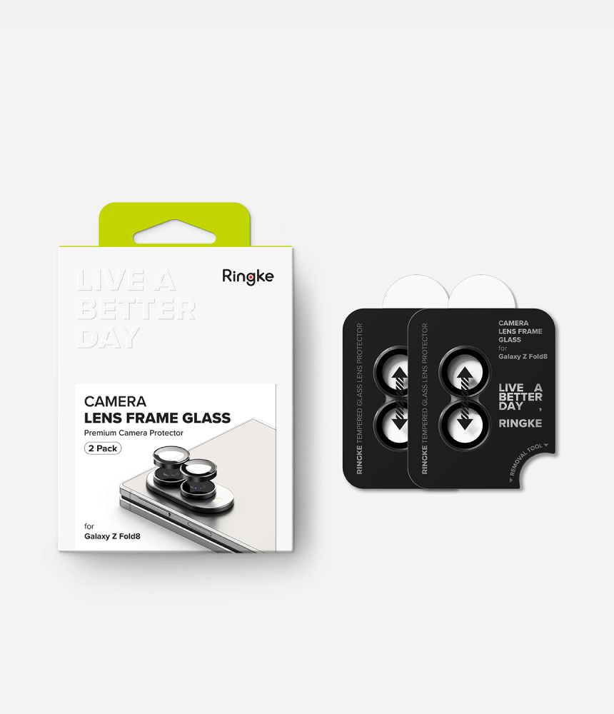 Ringke Camera Frame Protector 2-Pack Samsung Galaxy Z Fold 8 - juodas -- Samsung Galaxy Z Fold 8