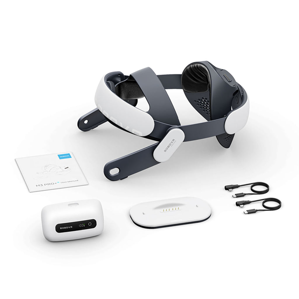 BoboVR M3 Pro+ akumuliatoriaus dirželis - skirtas Quest 3 & 3S -- Gaming Accessories