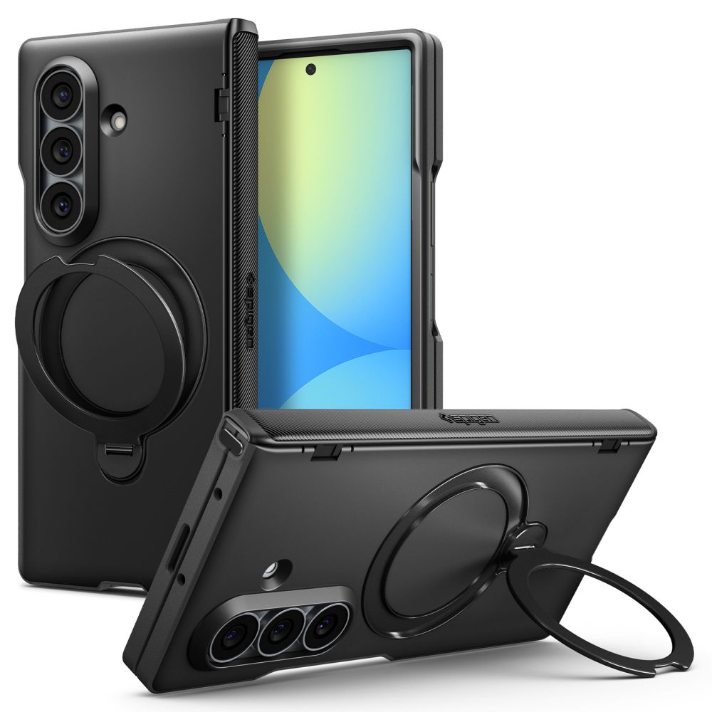 Dėklas Spigen Slim Armor Pro S MagSafe, skirtas Samsung Galaxy Z Fold 8 Ultra - juodas -- Samsung Galaxy Z Fold 8 Ultra