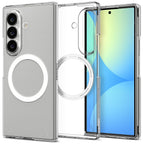 Spigen AirSkin MagFit dėklas Samsung Galaxy Z Fold 8 Ultra - skaidrus ir baltas -- Samsung Galaxy Z Fold 8 Ultra