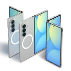 Spigen AirSkin MagFit dėklas Samsung Galaxy Z Fold 8 Ultra - skaidrus ir baltas -- Samsung Galaxy Z Fold 8 Ultra
