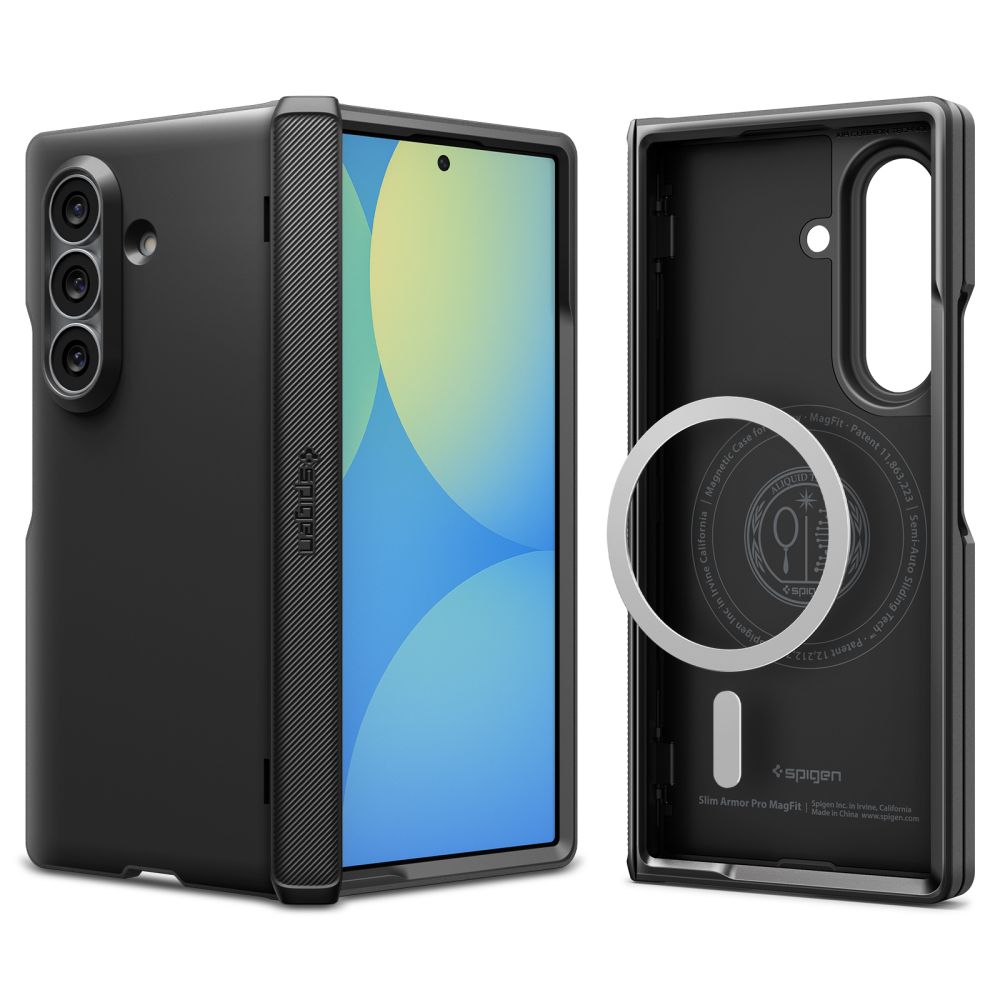 Spigen Slim Armor Pro MagSafe dėklas Samsung Galaxy Z Fold 8 Ultra - juoda -- Samsung Galaxy Z Fold 8 Ultra