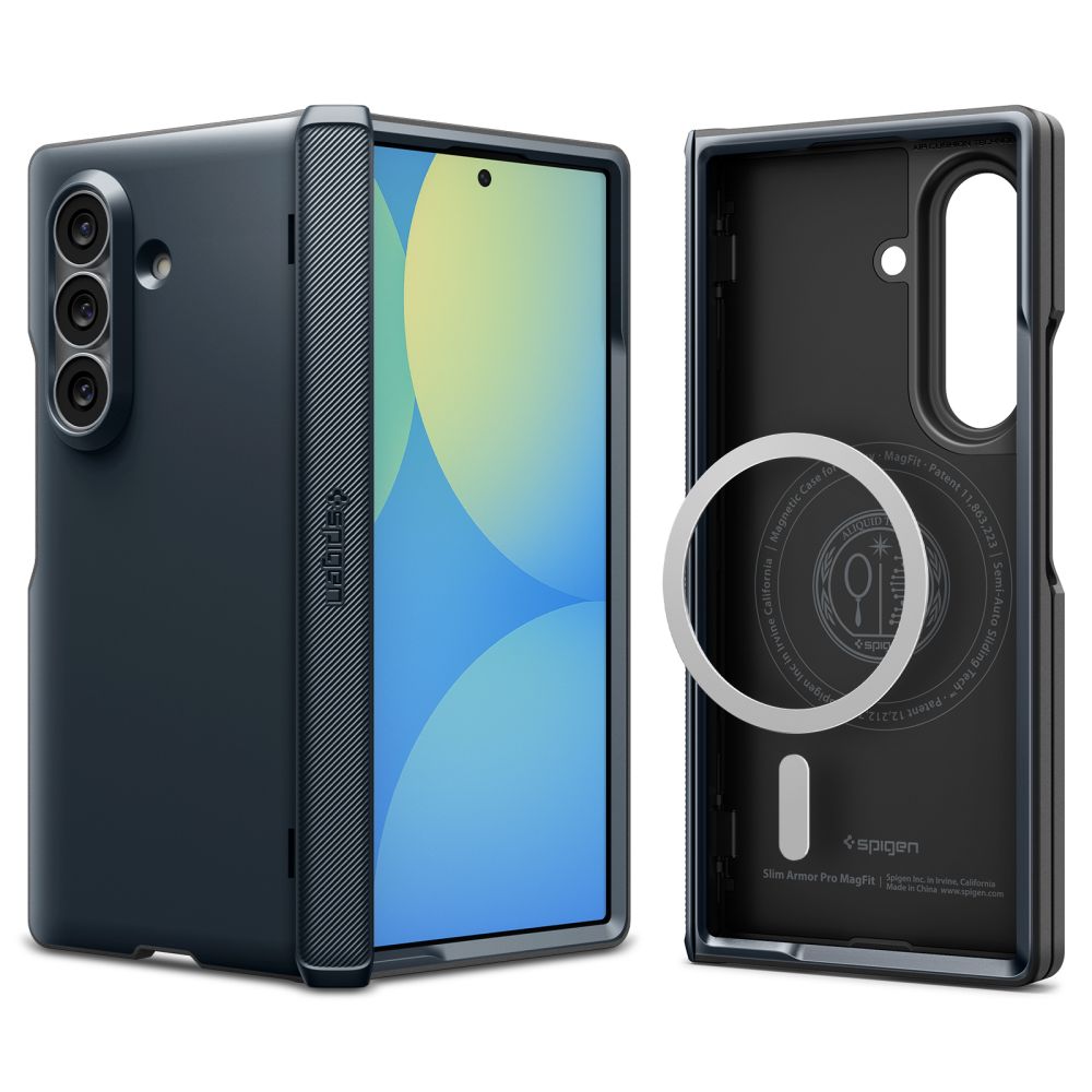 Spigen Slim Armor Pro MagSafe dėklas Samsung Galaxy Z Fold 8 Ultra - tamsiai pilka -- Samsung Galaxy Z Fold 8 Ultra
