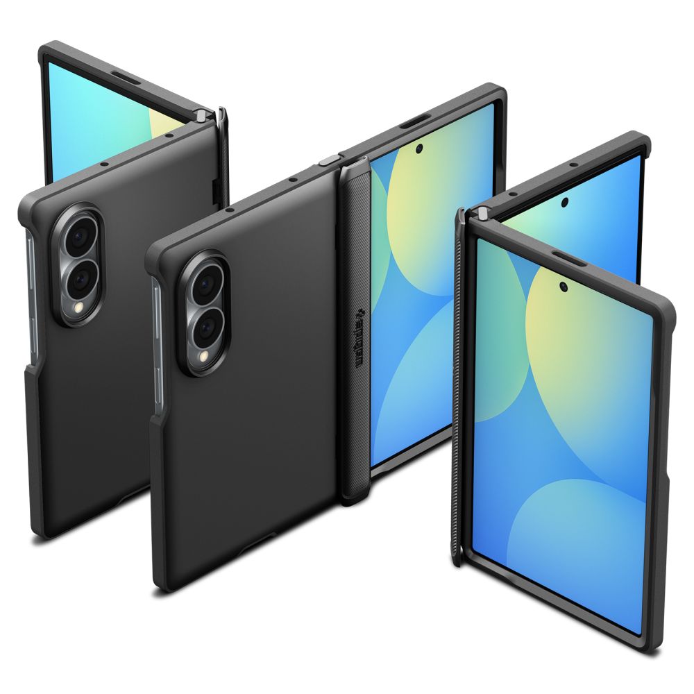 Spigen Slim Armor Pro MagSafe dėklas Samsung Galaxy Z Fold 8 - Juodas -- Samsung Galaxy Z Fold 8