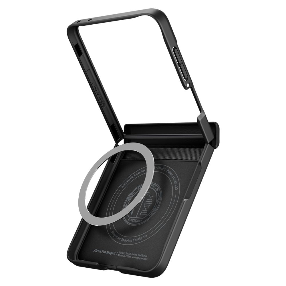 Spigen Air Fit Pro Magsafe dėklas Samsung Galaxy Z Flip 8 - juodas -- Samsung Galaxy Z Flip 8