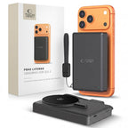 TECH-PROTECT PB40 LIFEMAG MAGSAFE POWER BANK 10000MAH 25W QI2.2 BLACK -- Cell phone cables