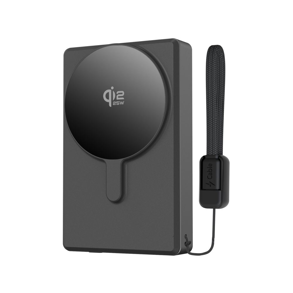 TECH-PROTECT PB40 LIFEMAG MAGSAFE POWER BANK 10000MAH 25W QI2.2 BLACK -- Cell phone cables