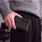 Tech-Protect piniginės dėklas Samsung Galaxy Z Fold 8 Ultra - juodas -- Samsung Galaxy Z Fold 8 Ultra
