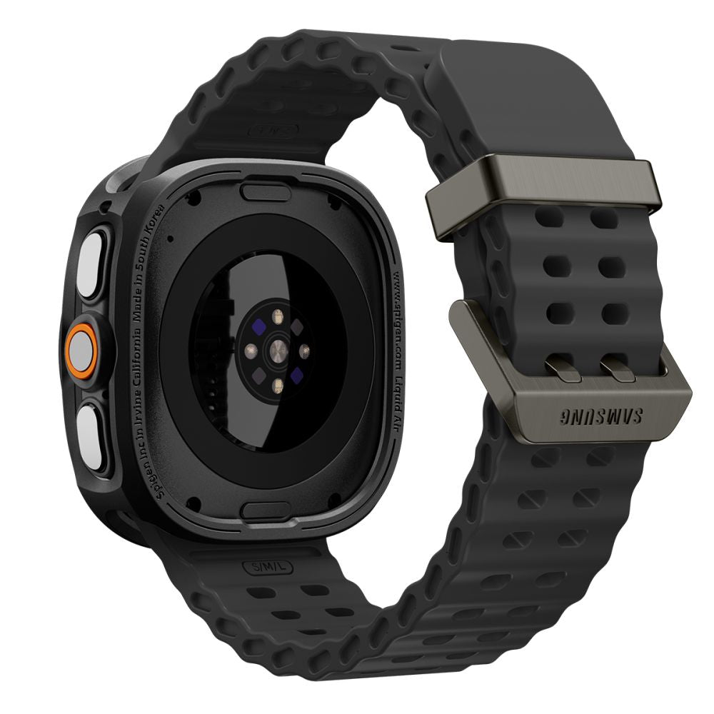 Spigen Liquid Air dėklas Samsung Galaxy Watch Ultra 47 mm - juodas -- Samsung Galaxy Watch Ultra (47mm)