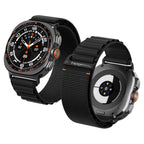 Spigen WBF1 dirželis Samsung Galaxy Watch Ultra 47mm - Juodas -- Samsung Galaxy Watch Ultra