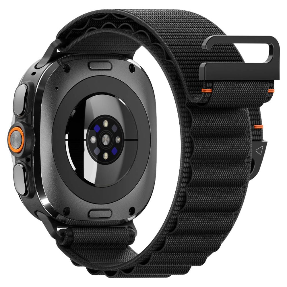 Spigen WBF1 dirželis Samsung Galaxy Watch Ultra 47mm - Juodas -- Samsung Galaxy Watch Ultra