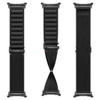 Spigen WBF1 dirželis Samsung Galaxy Watch Ultra 47mm - Juodas -- Samsung Galaxy Watch Ultra
