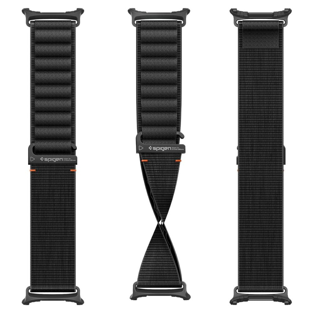 Spigen WBF1 dirželis Samsung Galaxy Watch Ultra 47mm - Juodas -- Samsung Galaxy Watch Ultra