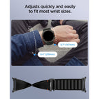 Spigen WBF1 dirželis Samsung Galaxy Watch Ultra 47mm - Juodas -- Samsung Galaxy Watch Ultra
