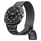 Spigen Athlex Air dirželis Samsung Galaxy Watch Ultra 47mm - juodas ir pilkas -- Samsung Galaxy Watch Ultra